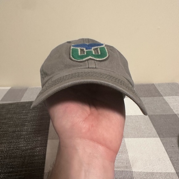 COPY - Vintage 47 Hartford whalers grey cap size large hockey - Picture 2 of 4